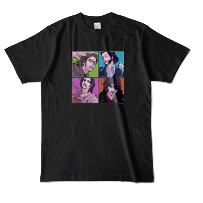 カラーTシャツ - L - ブラック （濃色）