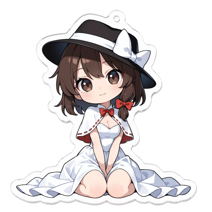 アクリルキーホルダー - 70 x 70 (mm)(キャラのみ)