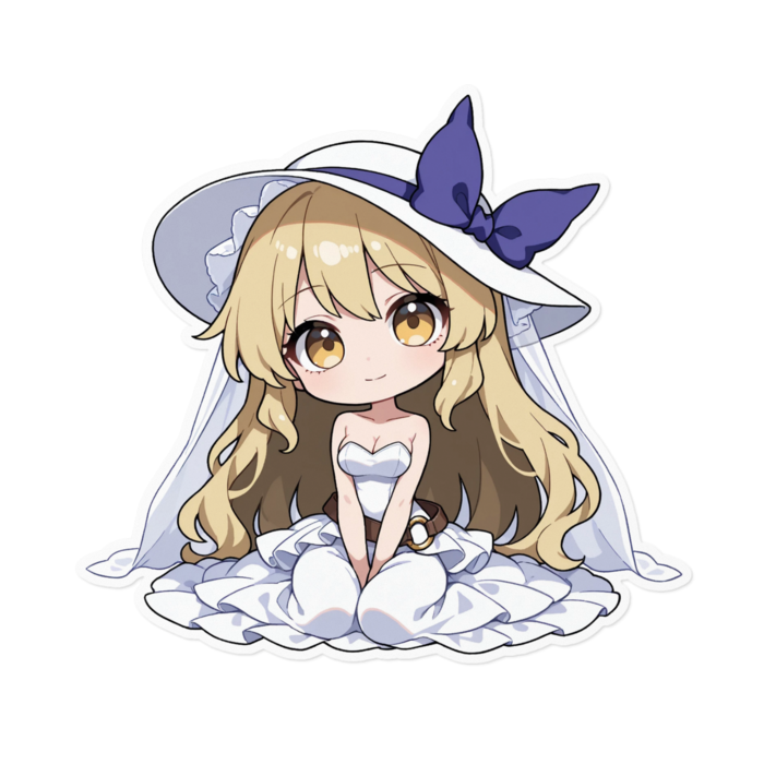 ステッカー - 160 x 160 (mm)(キャラのみ)