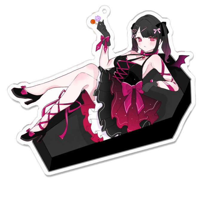 アクリルキーホルダー - 100 x 100 (mm)