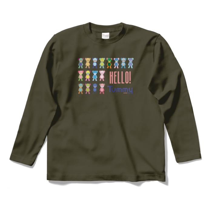  - S - アーミーグリーン（ライン）