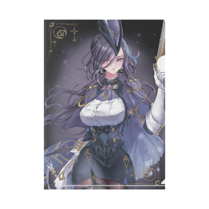 クリアファイル - A4 黒ver