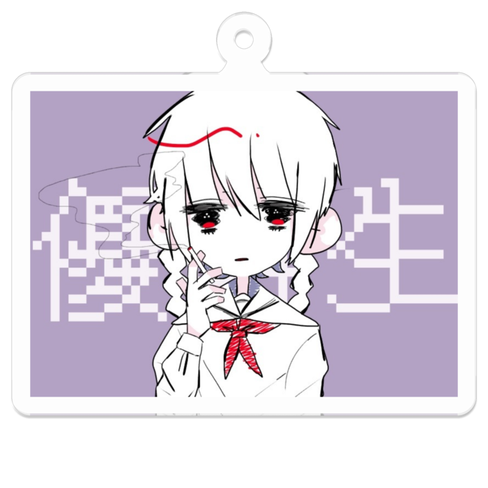 アクリルキーホルダー - 50 x 50 (mm)
