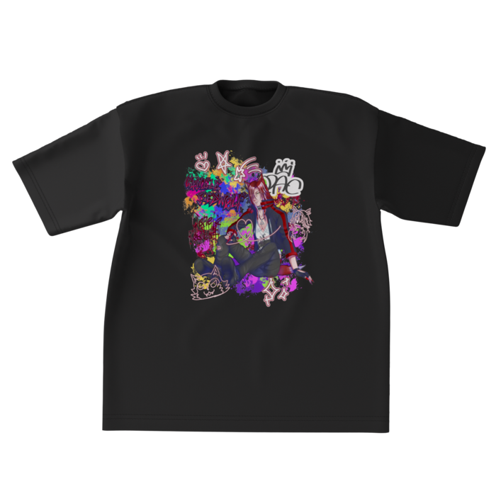 ビッグシルエットTシャツ - XL - 正面