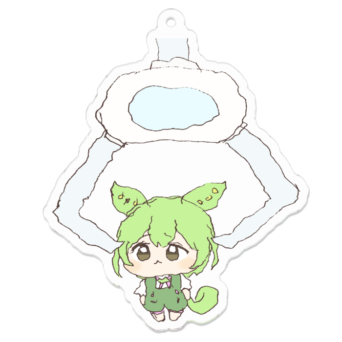 アクリルキーホルダー - 70 x 70 (mm)