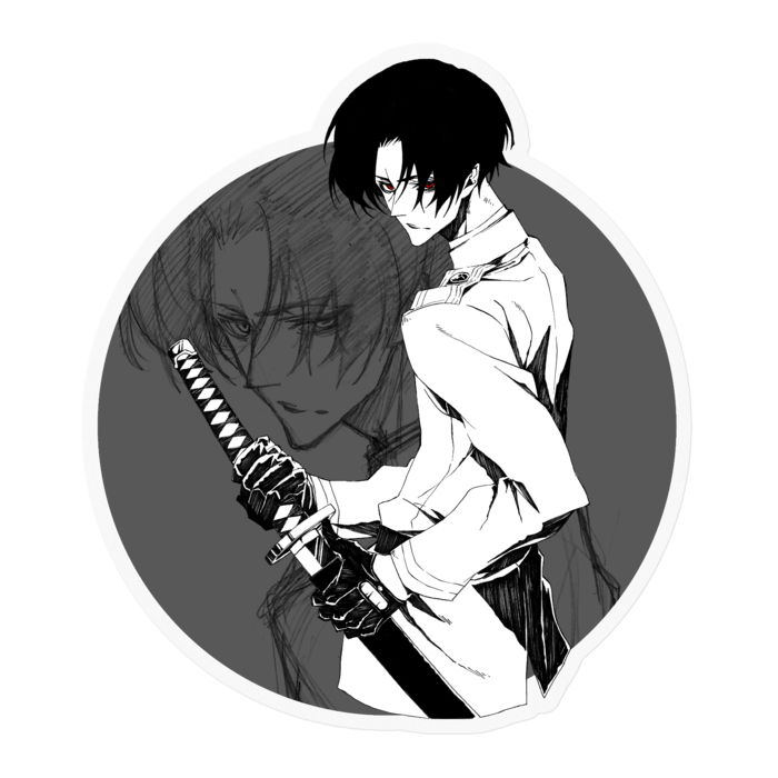 ステッカー - 100 x 100 (mm)クリア