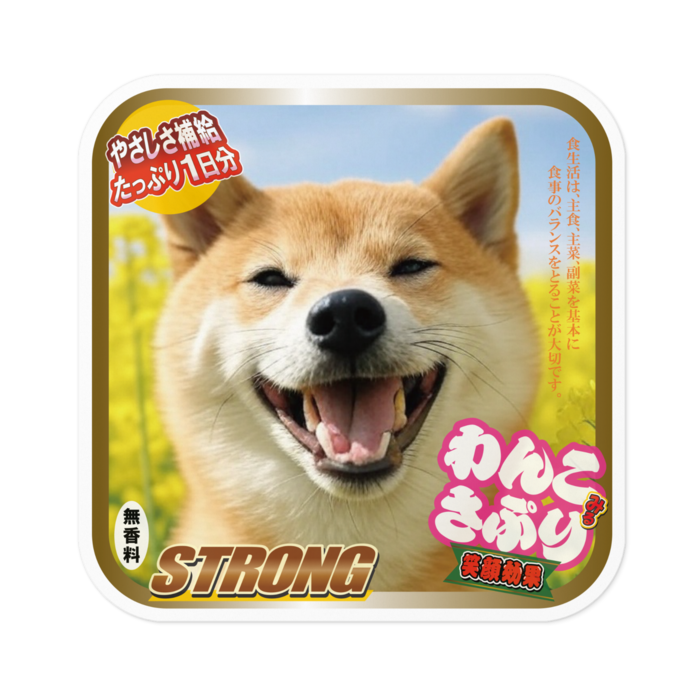 ステッカー - 100 x 100 (mm)