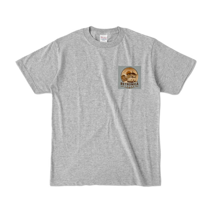 カラーTシャツ - S - 杢グレー (濃色)