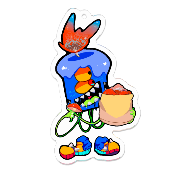 アクリルキーホルダー - 70 x 70 (mm)