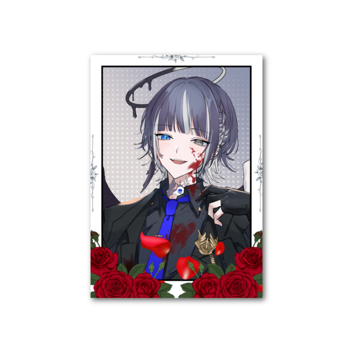 フォト風カード - 縦 - 片面