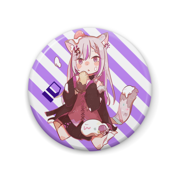 IO 缶バッジ  57mm
