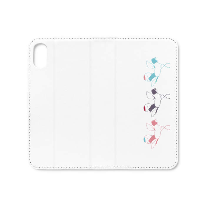 手帳型iPhoneケース（ベルトなし） - iPhone XS / X - ストラップ穴 なし