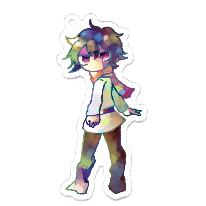 アクリルキーホルダー - 70 x 70 (mm)