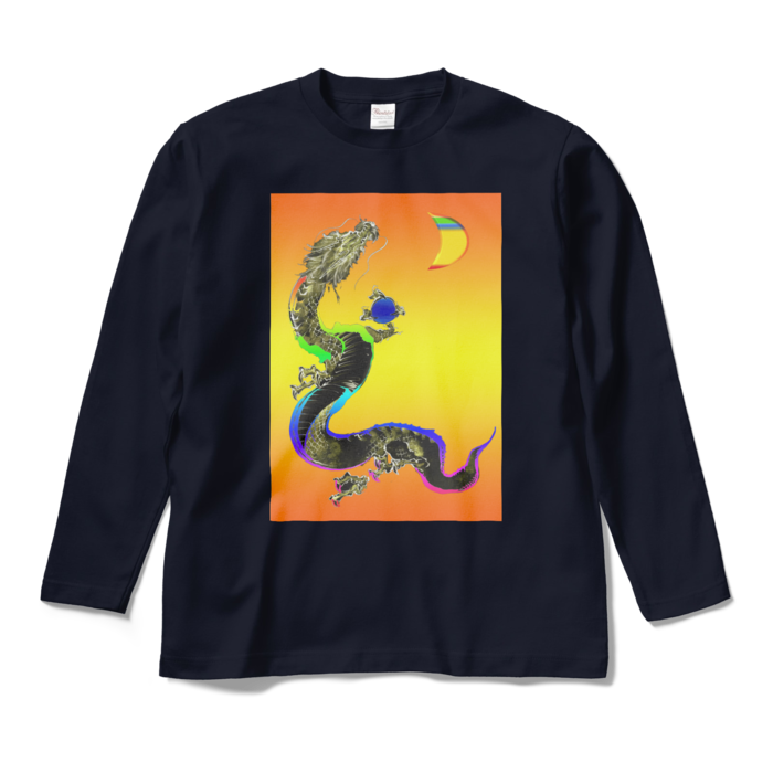 ロングスリーブTシャツ - M - ネイビー