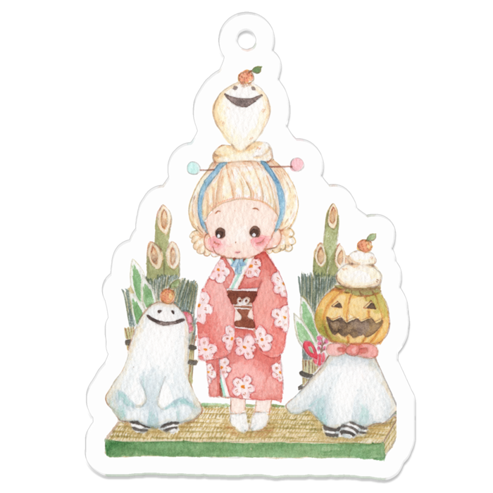 アクリルキーホルダー - 50 x 50 (mm)