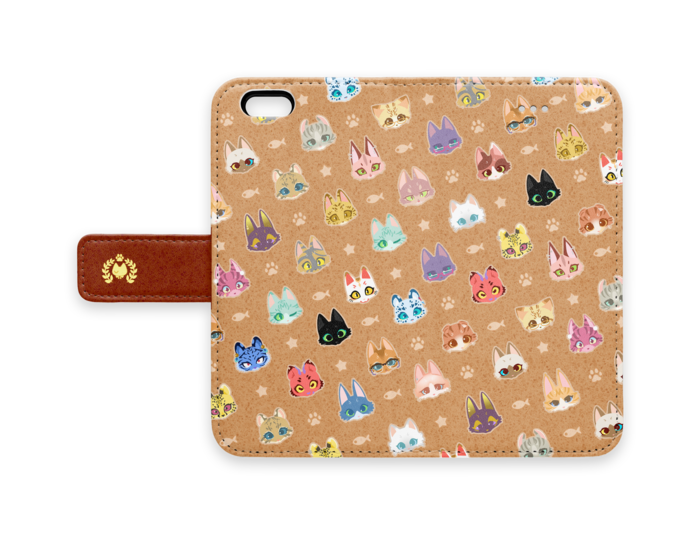 キャメル - iPhone 6 / 6s - ストラップ穴 なし