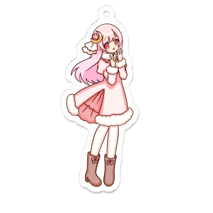 アクリルキーホルダー - 70 x 70 (mm)