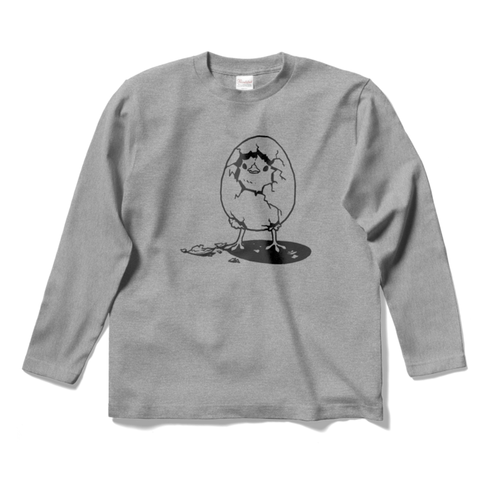 ロングスリーブTシャツ - S - 杢グレー
