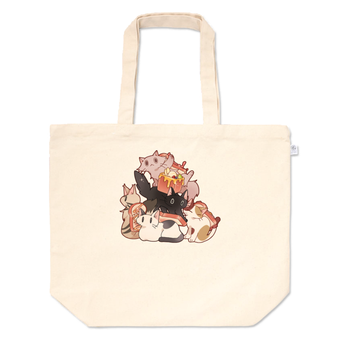 トートバッグ - L - プリント面積中