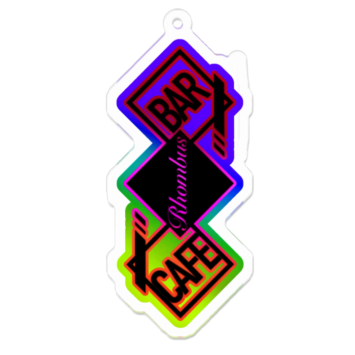 アクリルキーホルダー - 70 x 70 (mm)