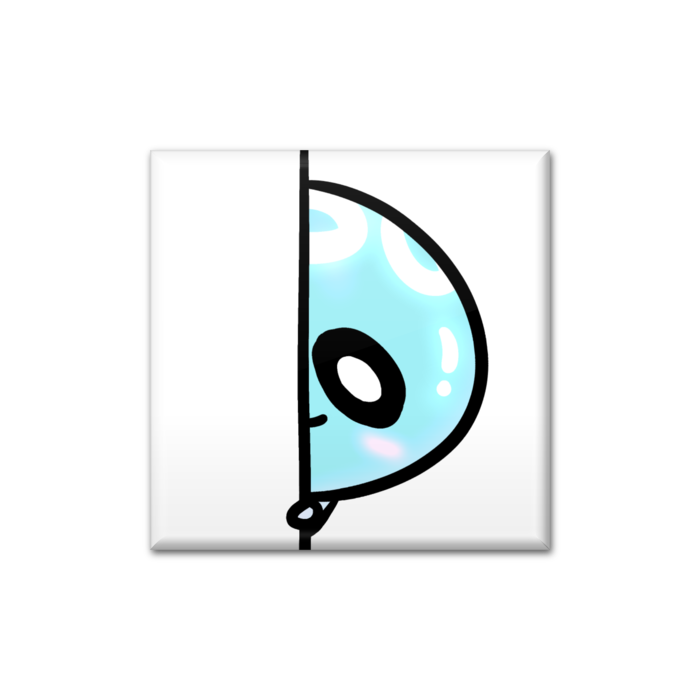 缶バッジ - 四角形40mm