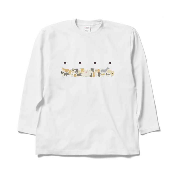 ロングスリーブTシャツ　白　XL