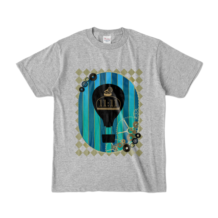 カラーTシャツ - S - 杢グレー (濃色)
