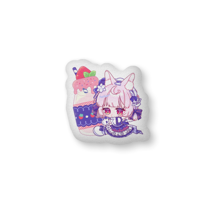 ふかふかクッション魔法少女 - 中(H36×W56cm) - 片面