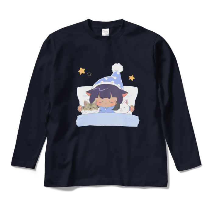 ロングスリーブTシャツ - M - ネイビー