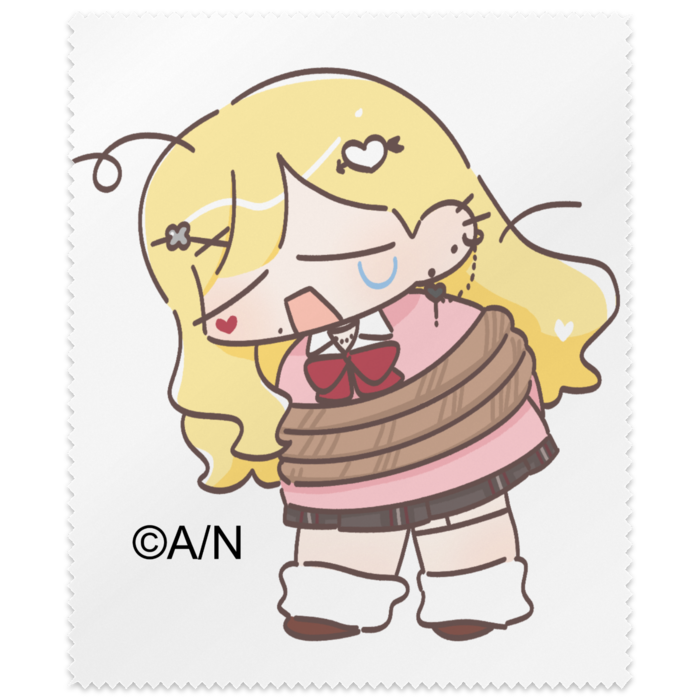 ルイキャミ手書きメガネ拭き②