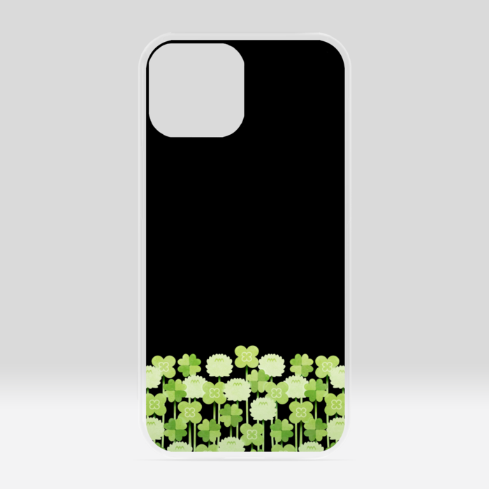 クリアiPhoneケース　黒色　iPhone 13mini