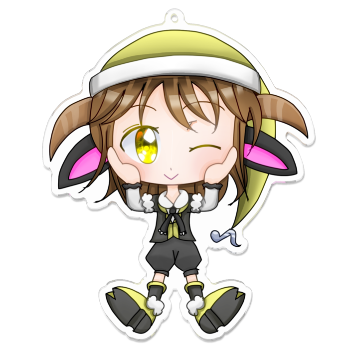 アクリルキーホルダー - 100 x 100 (mm)