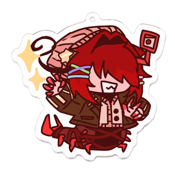 アクリルキーホルダー - 70 x 70 (mm)