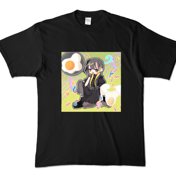 カラーTシャツ - XL - ブラック (濃色)