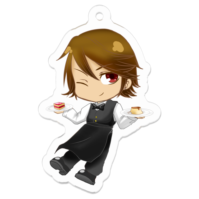 アクリルキーホルダー - 50 x 50 (mm)