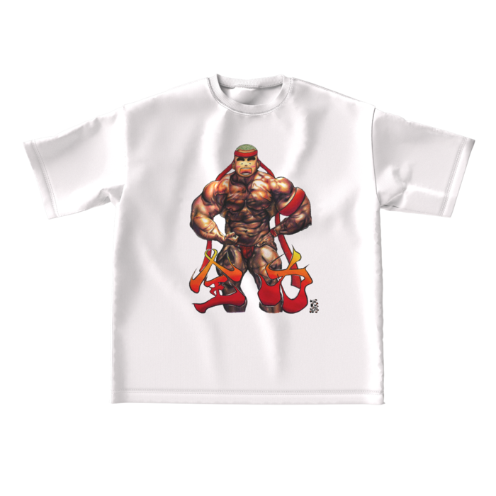 ビッグシルエットTシャツ - L - 両面