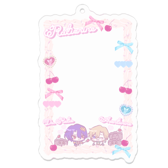 アクリルキーホルダー - 70 x 70 (mm)