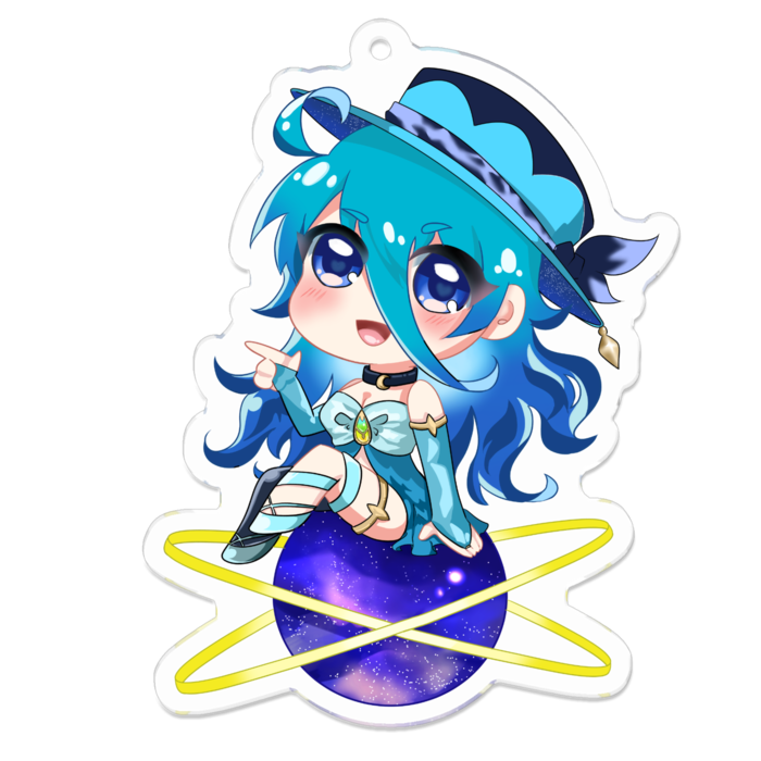 アクリルキーホルダー - 70 x 70 (mm)