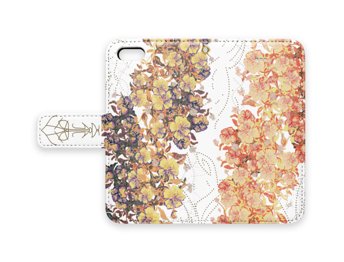 手帳型iPhoneケース - iPhone 5 / SE - ストラップ穴 あり