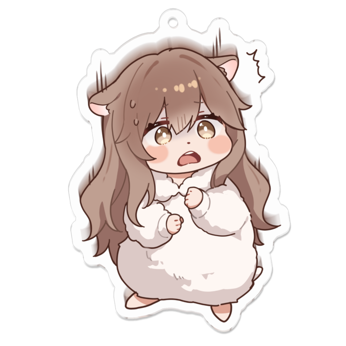 アクリルキーホルダー - 70 x 70 (mm)