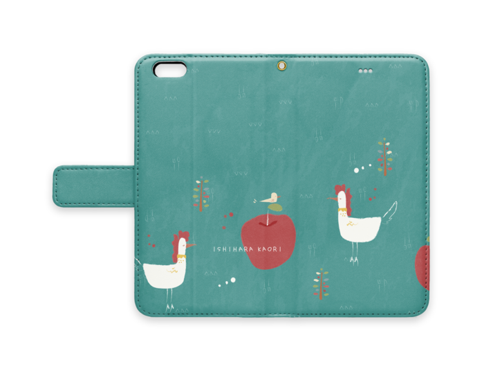 手帳型iPhoneケース - iPhone 6 Plus / 6s Plus - ストラップ穴 あり