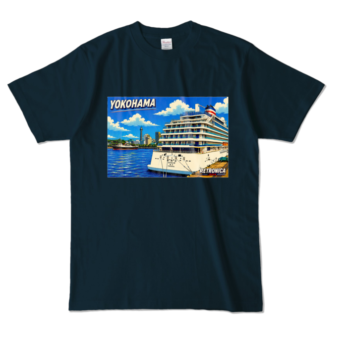 カラーTシャツ - L - ネイビー (濃色)