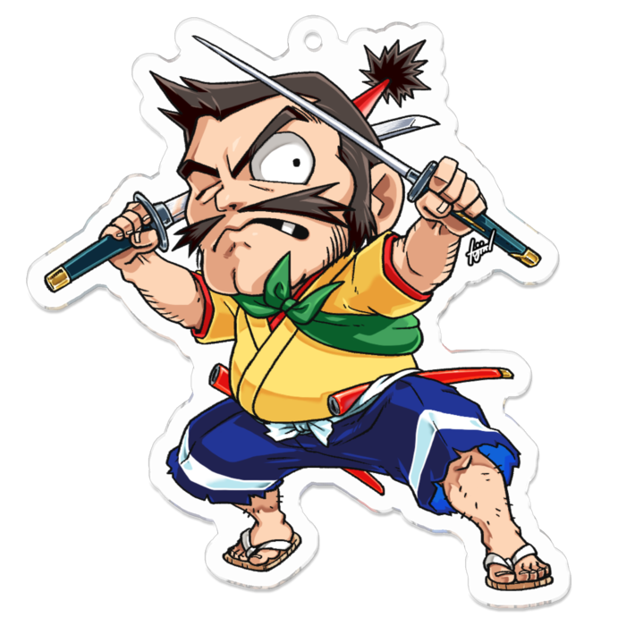 アクリルキーホルダー - 70 x 70 (mm)