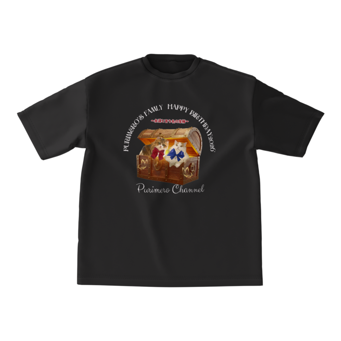 ビッグシルエットTシャツ - M -ブラック