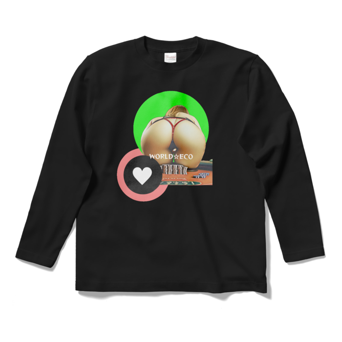 ロングスリーブTシャツ - S - ブラック