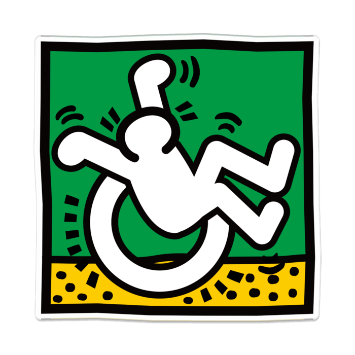 アクリルバッジ - 100 x 100 (mm)