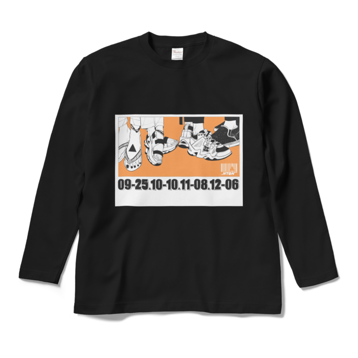 ロングスリーブTシャツ - M - ブラック