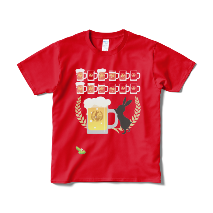 Tシャツ(短納期) - S - レッド