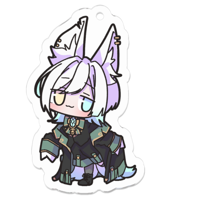 アクリルキーホルダー - 50 x 50 (mm)