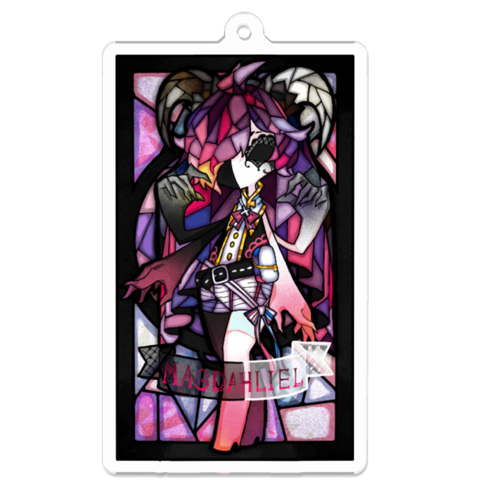 アクリルキーホルダー - 70 x 70 (mm)